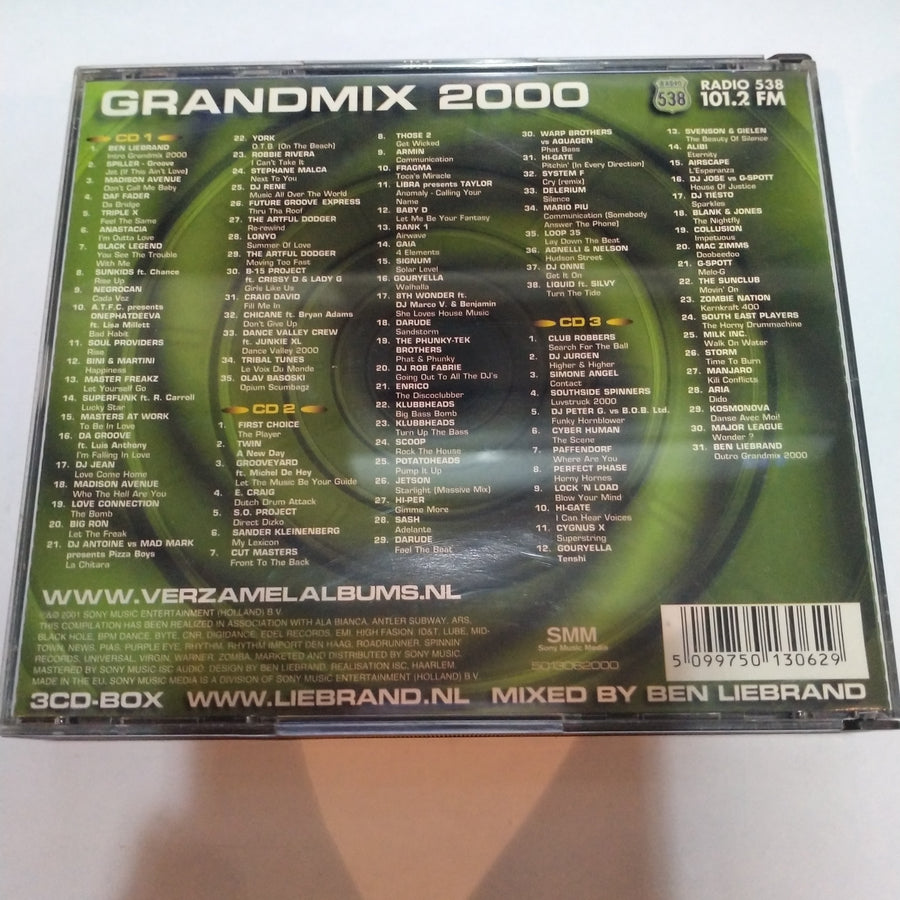 ซีดี Ben Liebrand - Grandmix 2000 CD VG