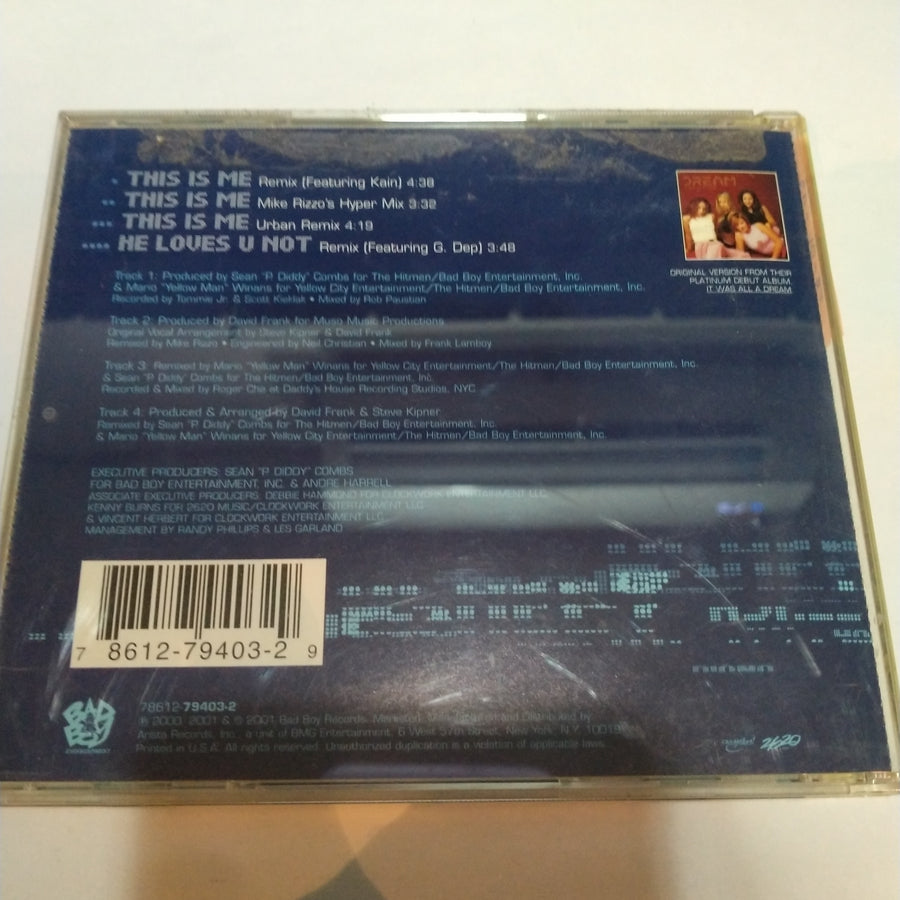 ซีดี Dream - This Is Me (Remixes) (CD) (VG)