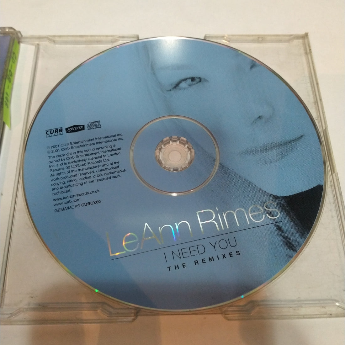 ซีดี LeAnn Rimes - I Need You - The Remixes CD G