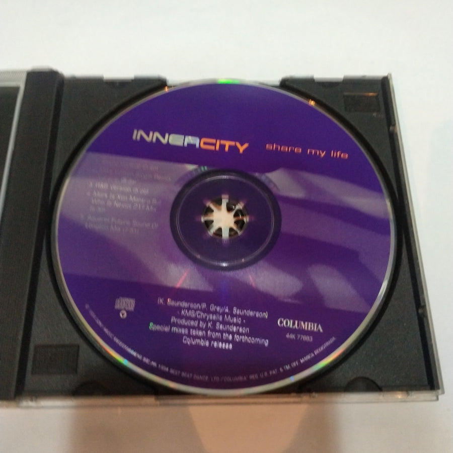 Inner City - Share My Life (CD) (VG+)