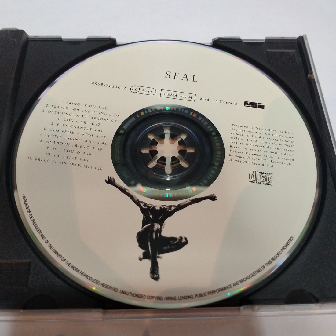 ซีดี Seal - Seal (CD) (VG)