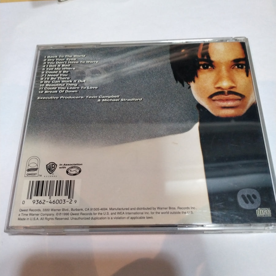 ซีดี Tevin Campbell - Back To The World (CD) (VG)