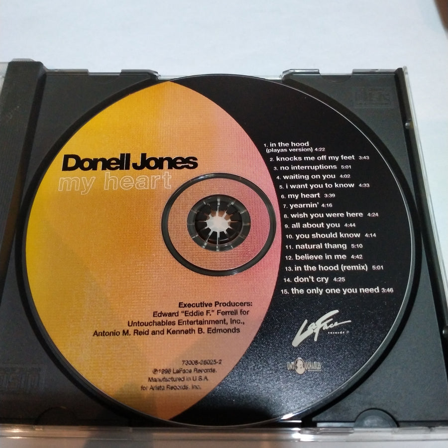 ซีดี Donell Jones - My Heart CD NM or M-