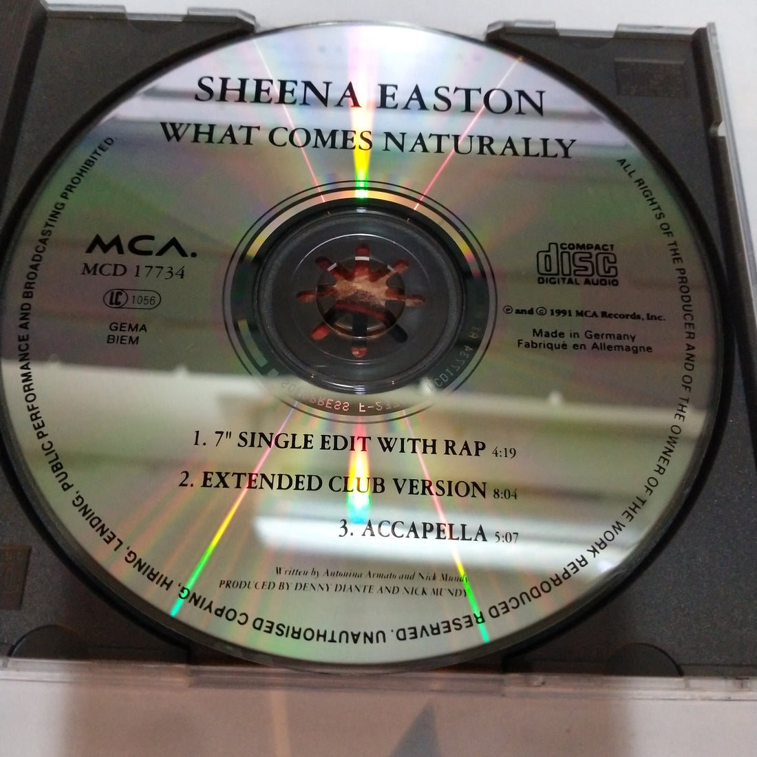 ซีดี Sheena Easton - What Comes Naturally (CD) (VG)