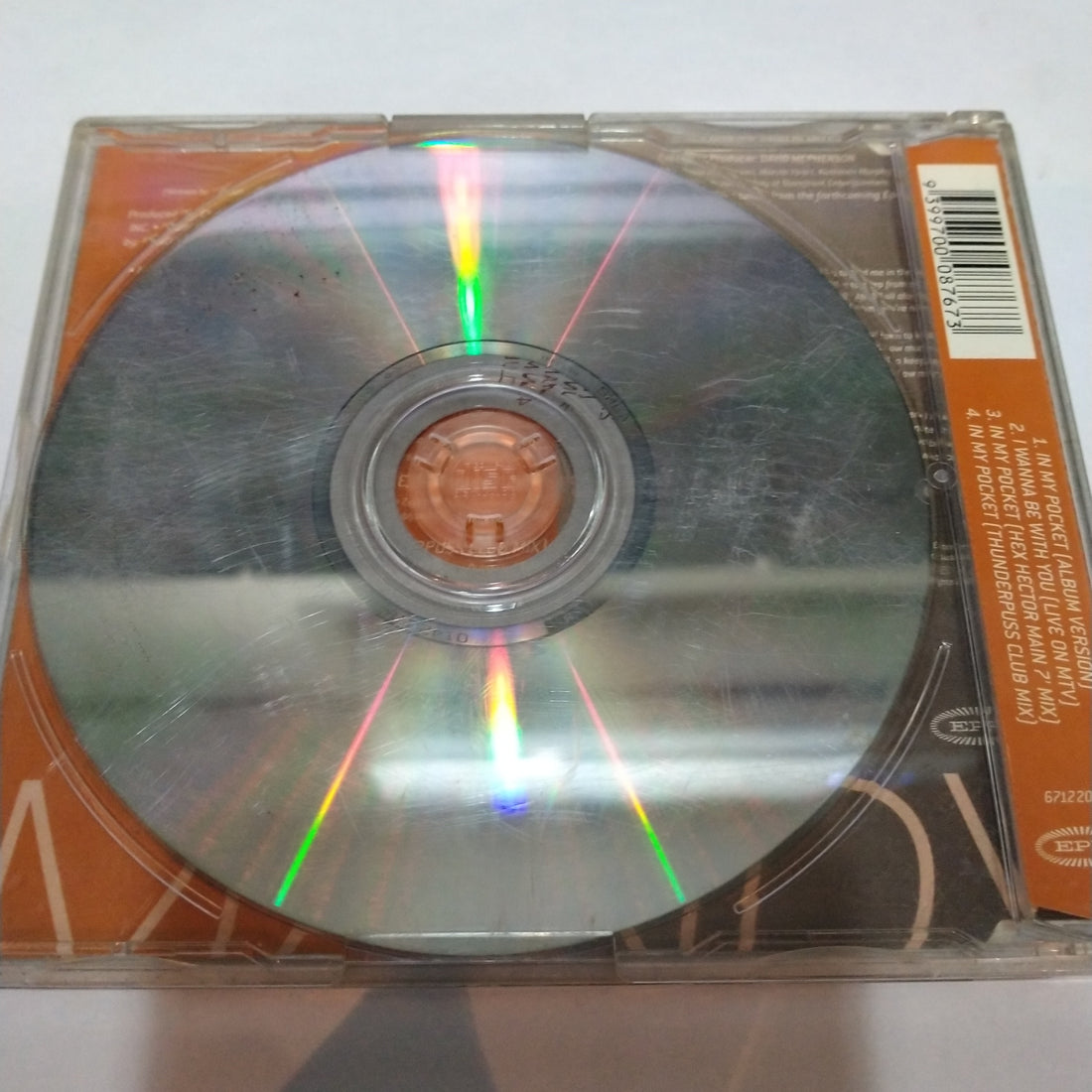 ซีดี Mandy Moore - In My Pocket CD VG