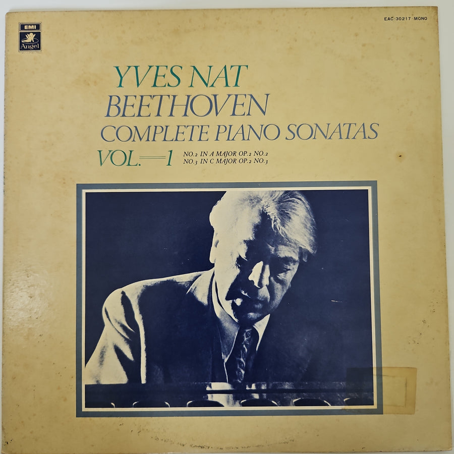 แผ่นเสียง Ludwig van Beethoven - Yves Nat - Complete Piano Sonatas Vol.1 (Vinyl) (VG+)