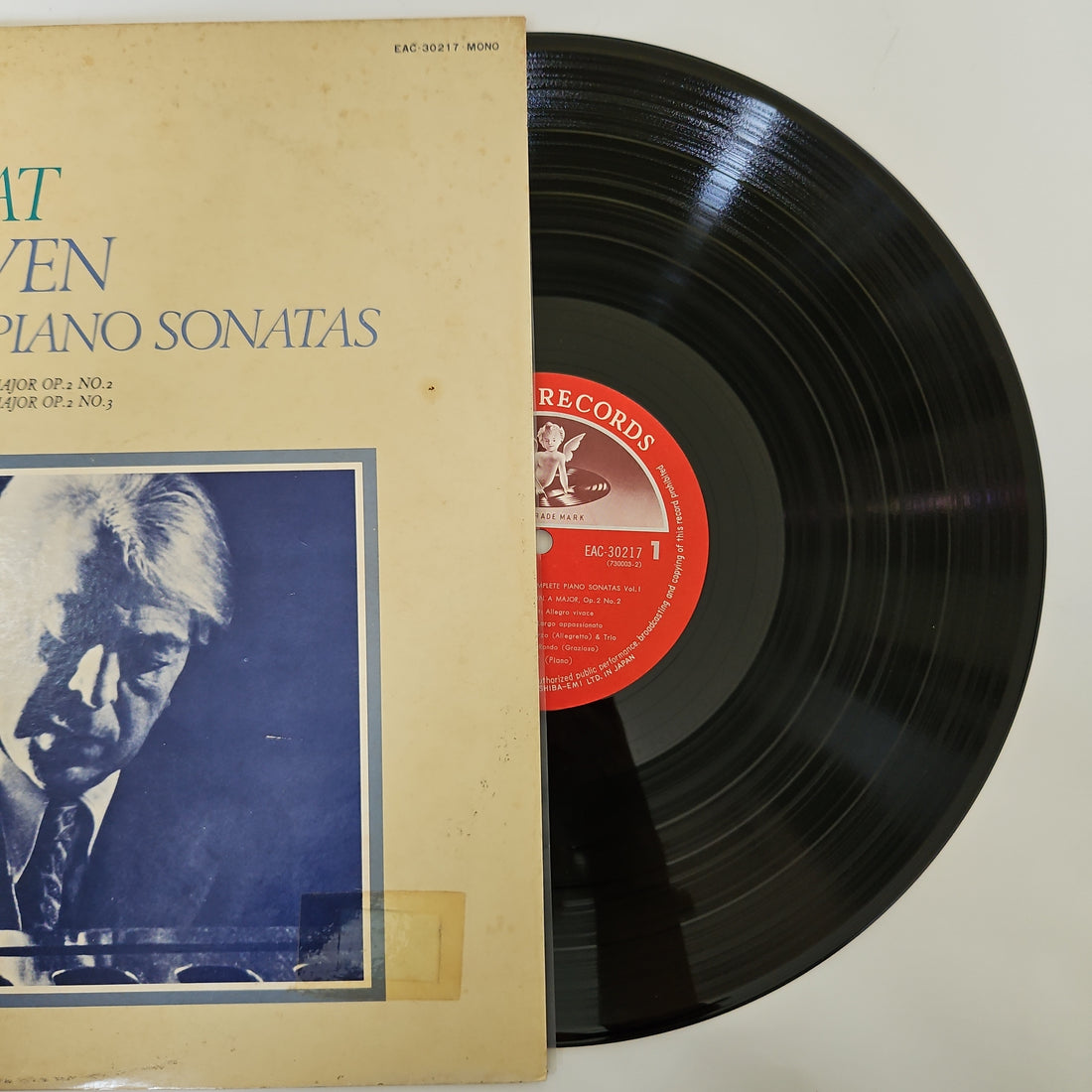 แผ่นเสียง Ludwig van Beethoven - Yves Nat - Complete Piano Sonatas Vol.1 (Vinyl) (VG+)