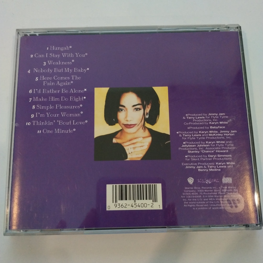 ซีดี Karyn White - Make Him Do Right CD VG+