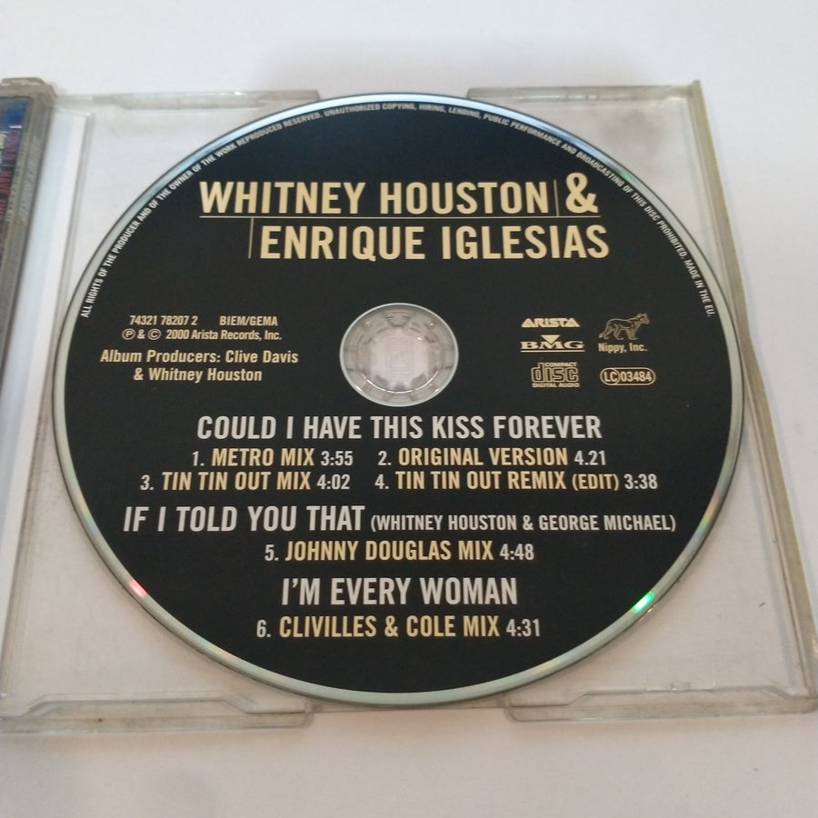 ซีดี Whitney Houston & Enrique Iglesias - Could I Have This Kiss Forever (CD) (G)