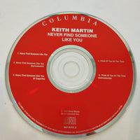 Keith Martin - Never Find Someone Like You (CD) (VG)
