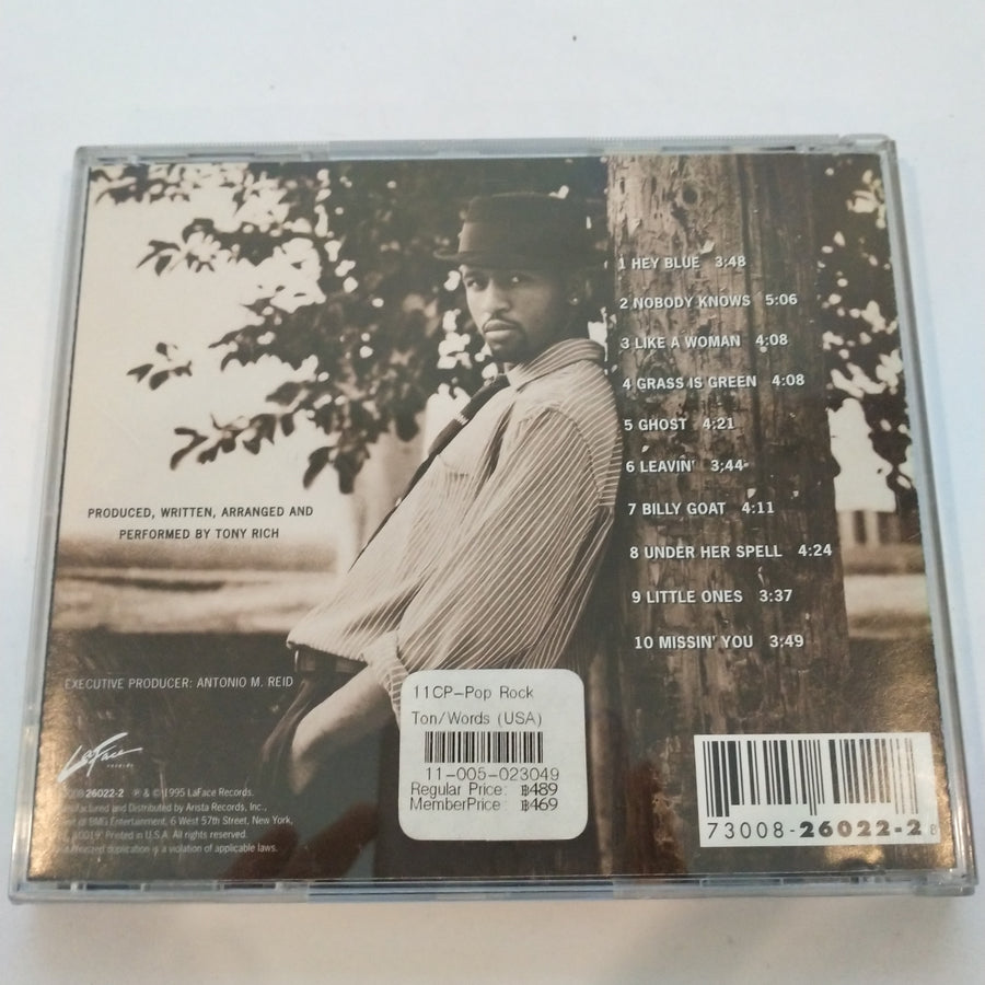 ซีดี The Tony Rich Project - Words (CD) (VG+)