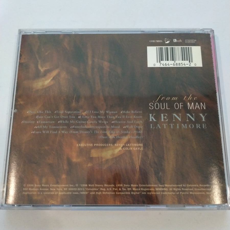 Kenny Lattimore - From The Soul Of Man (CD) (VG)