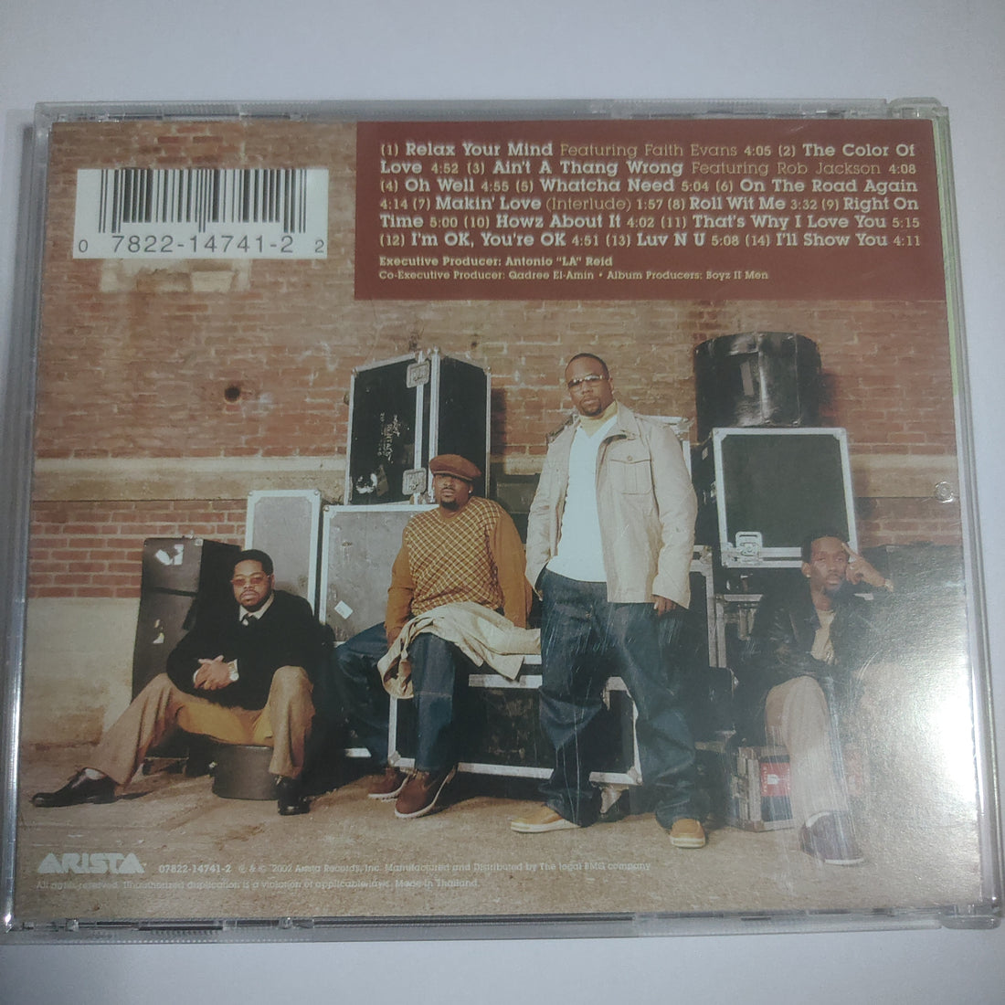 ซีดี Boyz II Men - Full Circle (CD) (VG+)