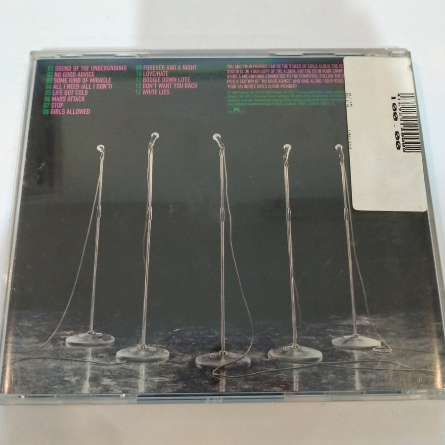 ซีดี Girls Aloud - Sound Of The Underground (CD) (VG)