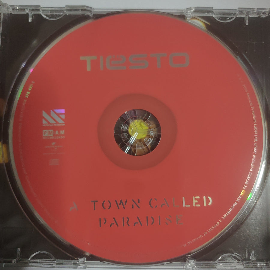 ซีดี DJ Tiësto - A Town Called Paradise CD VG+