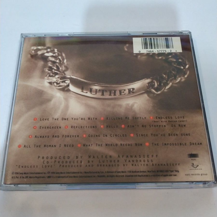 ซีดี Luther Vandross - Songs CD G+