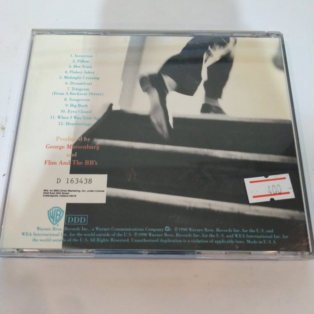 ซีดี Flim & The BB's - New Pants (CD) (VG)