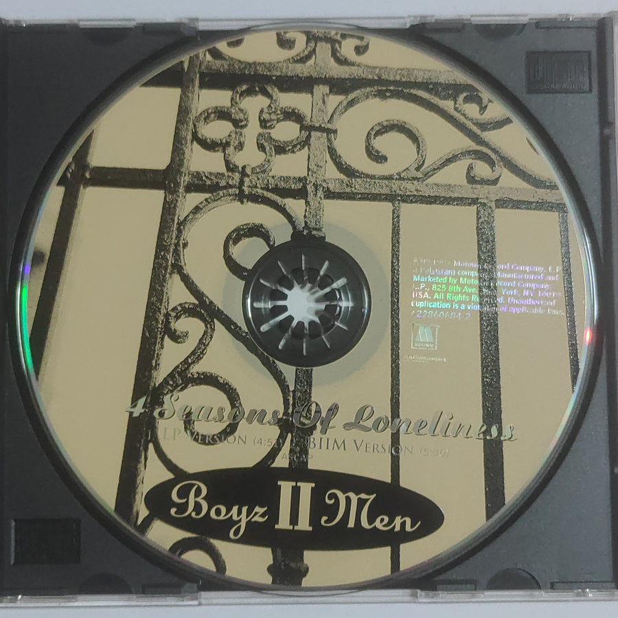 ซีดี Boyz II Men - 4 Seasons Of Loneliness (CD) (VG)