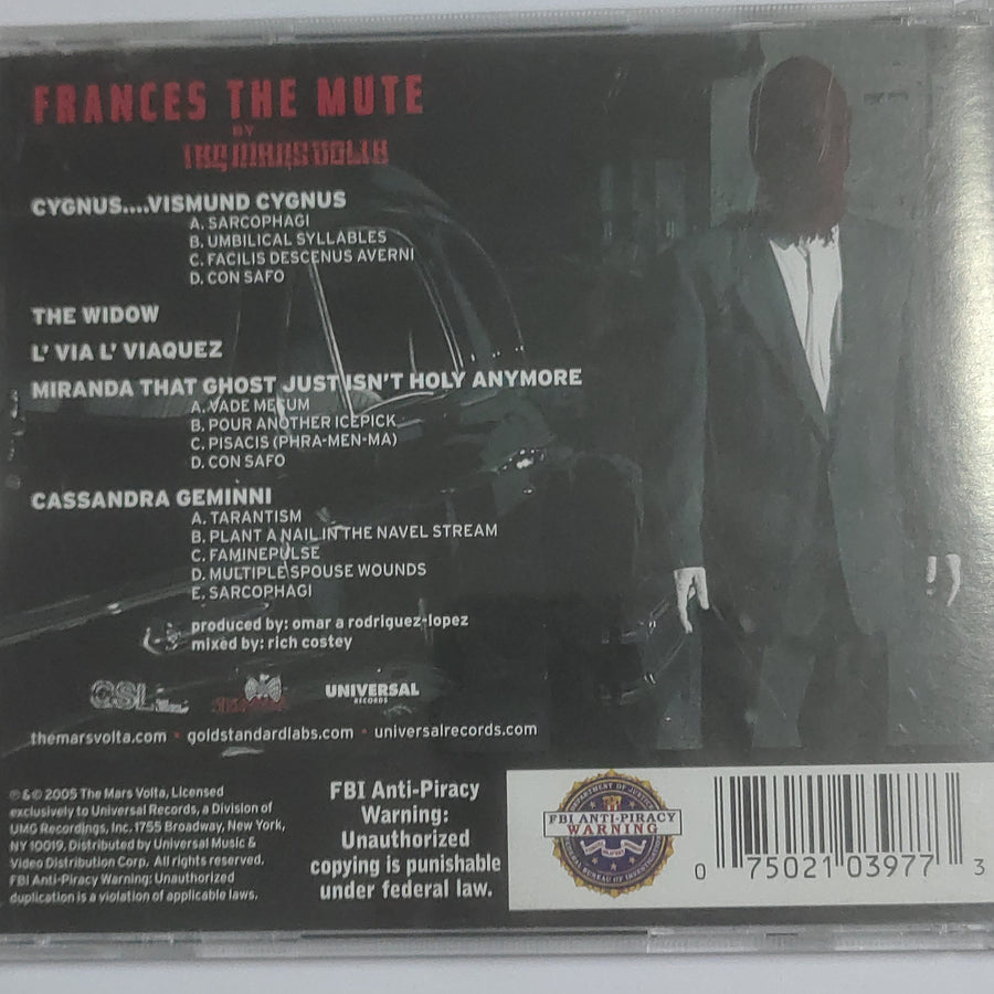 ซีดี The Mars Volta - Frances The Mute CD VG+