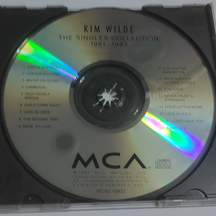 ซีดี Kim Wilde - The Singles Collection 1981-1993 CD VG+