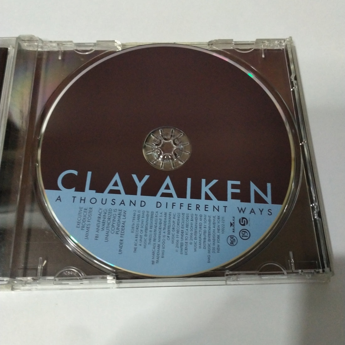 ซีดี Clay Aiken - A Thousand Different Ways (CD) (VG+)