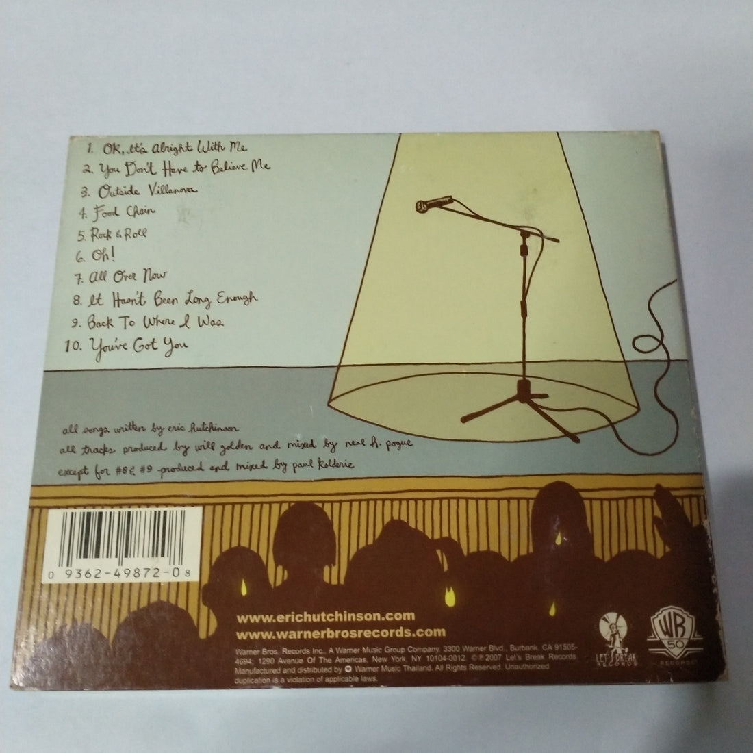 ซีดี Eric Hutchinson - Sounds Like This CD VG+