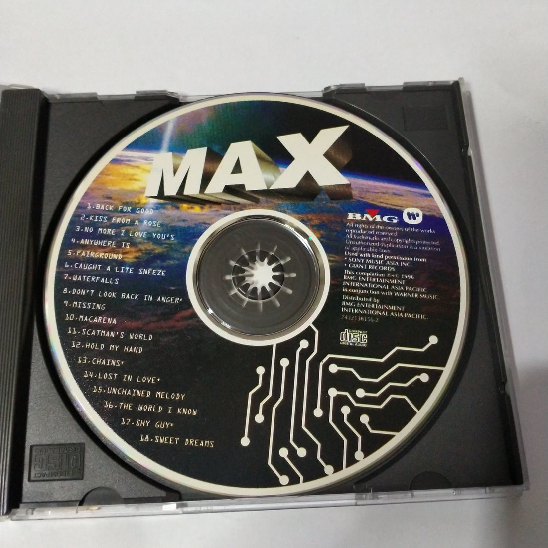 ซีดี Various - Max (CD) (VG)