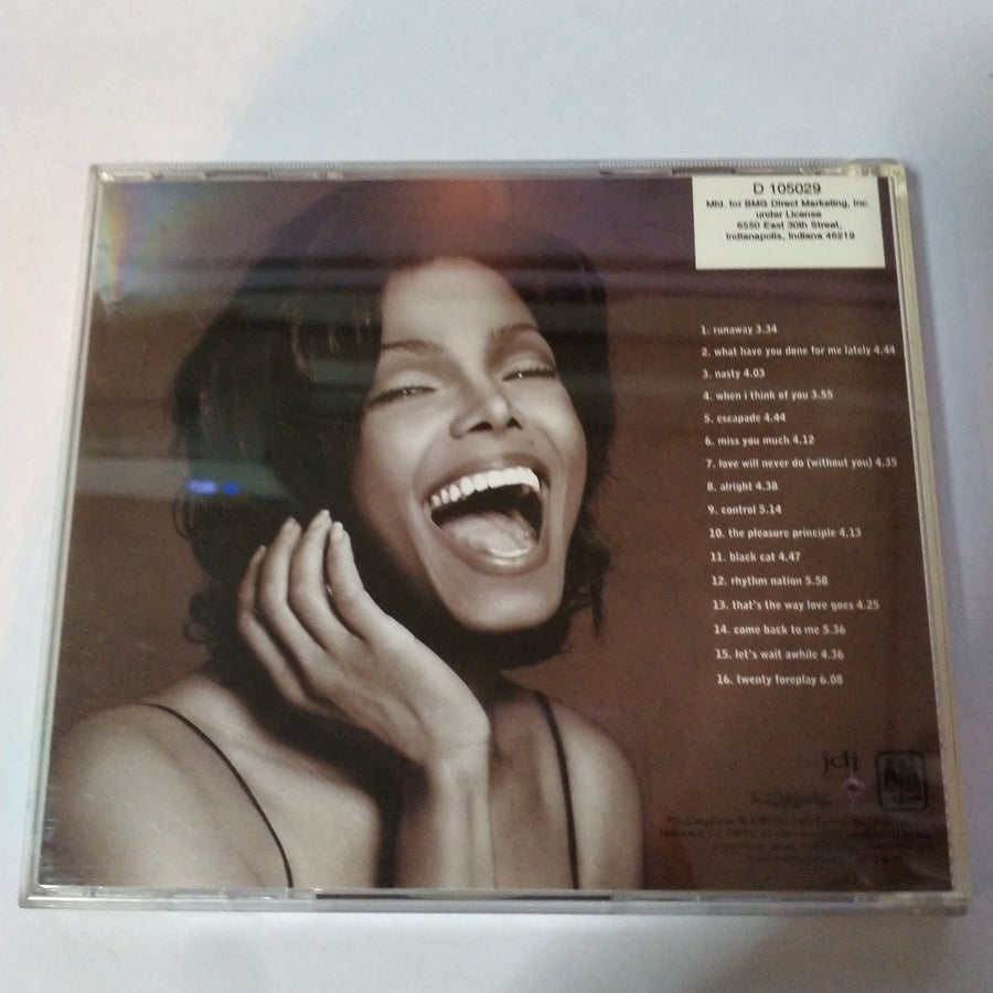 Janet Jackson - Design Of A Decade 1986 / 1996 (CD) (VG+)