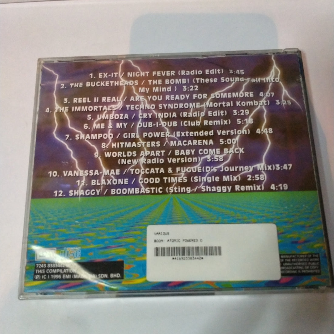 ซีดี Various - Boom! Atomic Powered Dance Album CD VG+