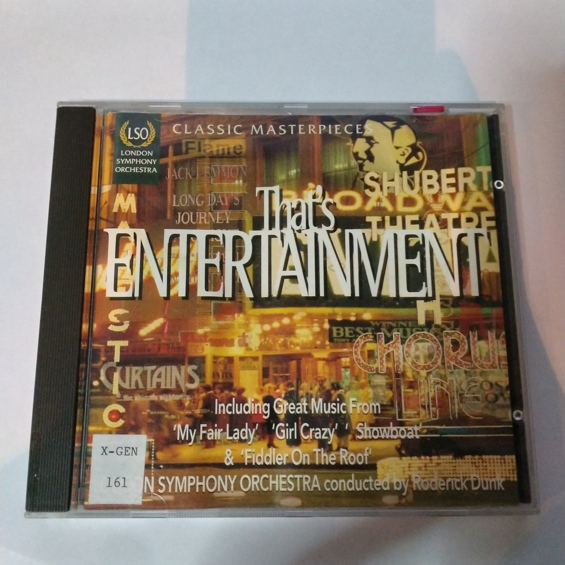 ซีดี The London Symphony Orchestra, Roderick Dunk - That's Entertainment (CD) (VG)