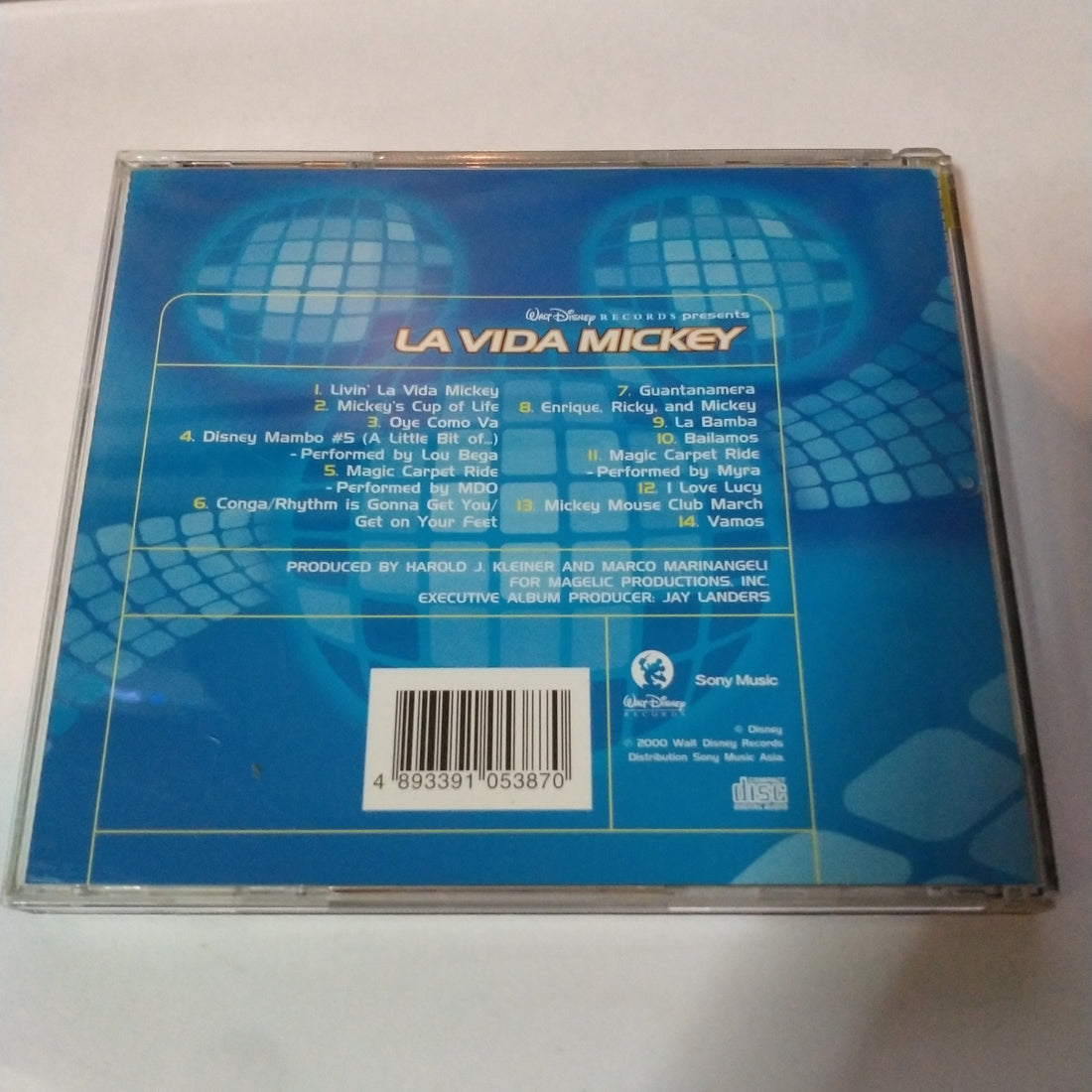 ซีดี Various - La Vida Mickey (CD) (VG)