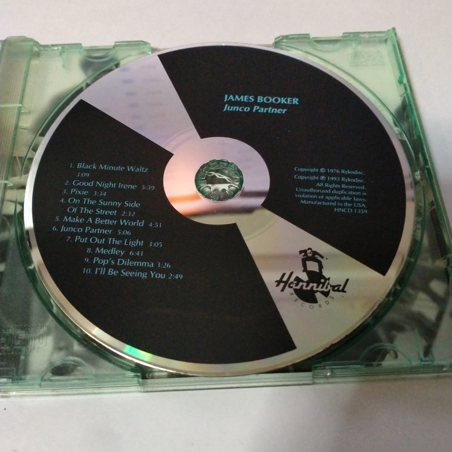 ซีดี James Booker - Junco Partner CD VG