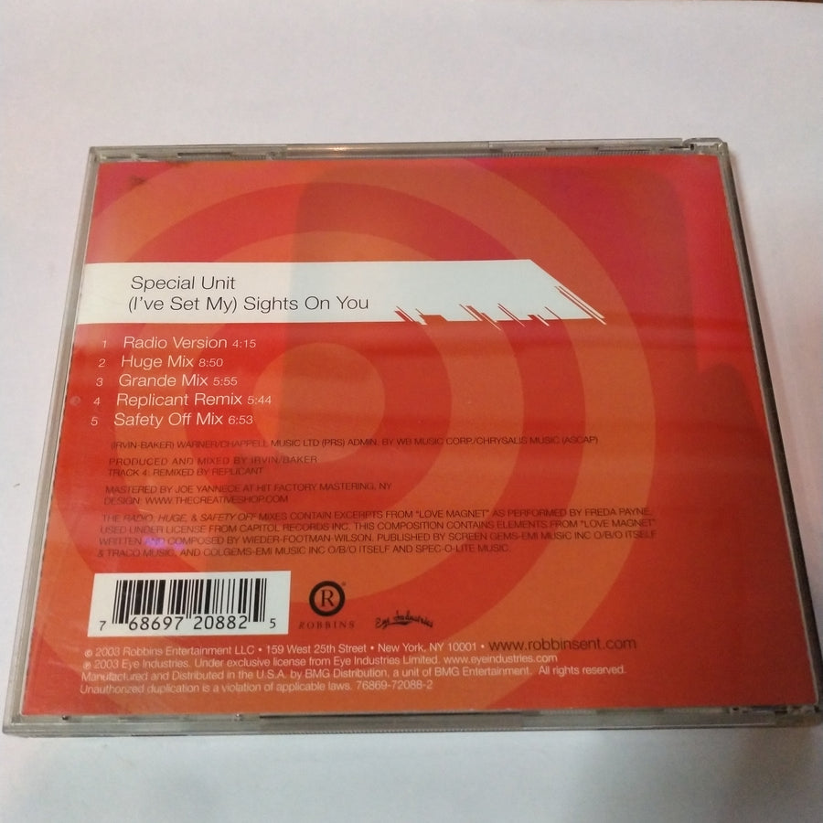 ซีดี Special Unit - (I've Set My) Sights On You (CD) (VG+)