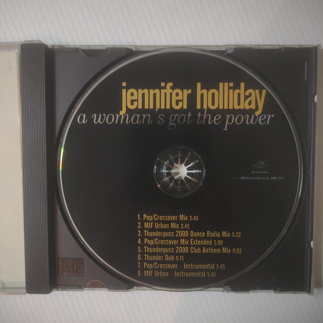 ซีดี Jennifer Holliday - A Woman's Got The Power CD VG