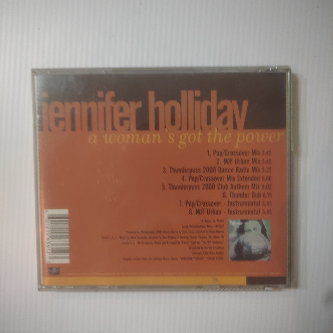 ซีดี Jennifer Holliday - A Woman's Got The Power CD VG