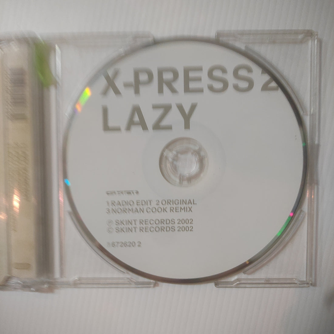 ซีดี X-Press 2 - Lazy (CD) (G)