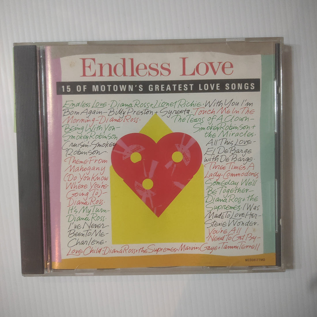 ซีดี Various - Endless Love (15 Of Motown's Greatest Love Songs) (CD) (VG+)