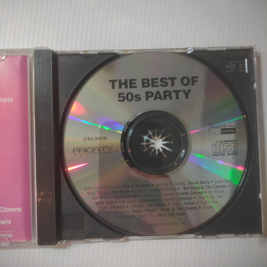Various - The Best Of 50s Party (Original Master Recordings) (CD) (NM or M-)