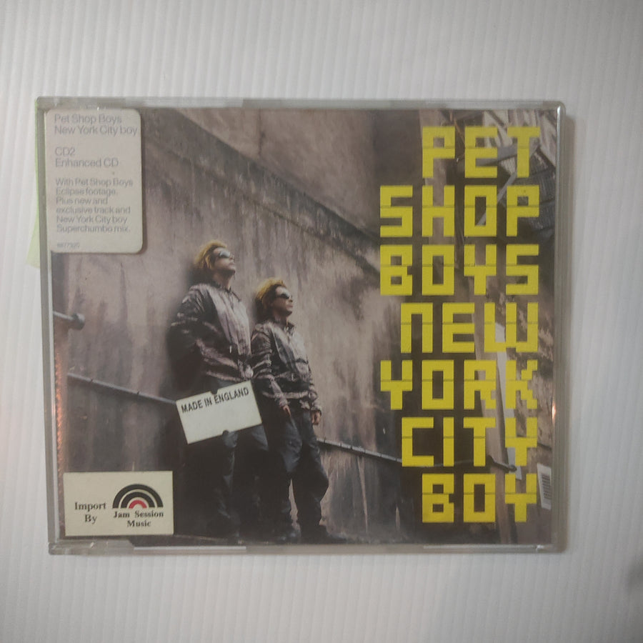 ซีดี Pet Shop Boys - New York City Boy CD VG