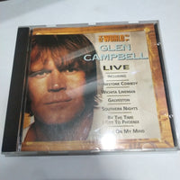 ซีดี Glen Campbell - The World Of Glen Campbell / Live CD VG+