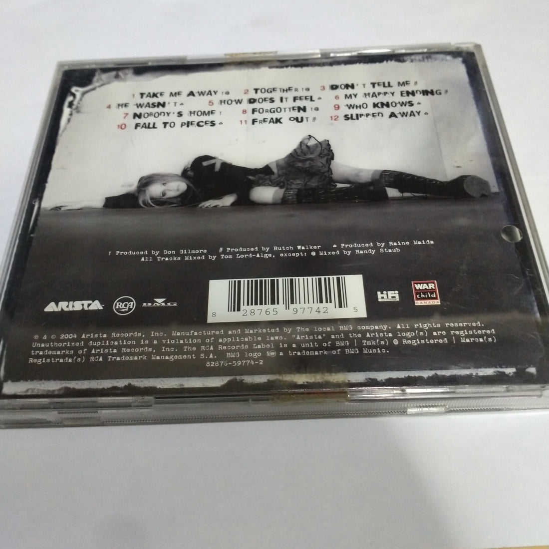 Avril Lavigne - Under My Skin (CD) (VG)