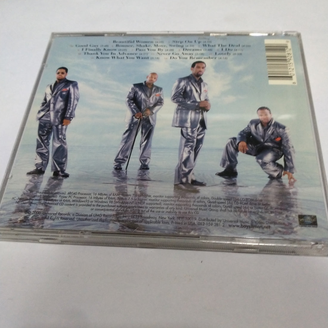 ซีดี Boyz II Men - Nathan, Michael, Shawn, Wanya (CD) (VG)