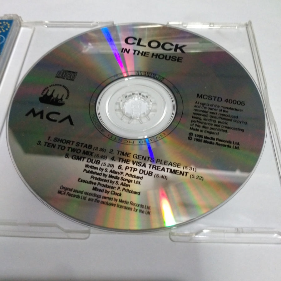 ซีดี Clock - In The House CD VG+