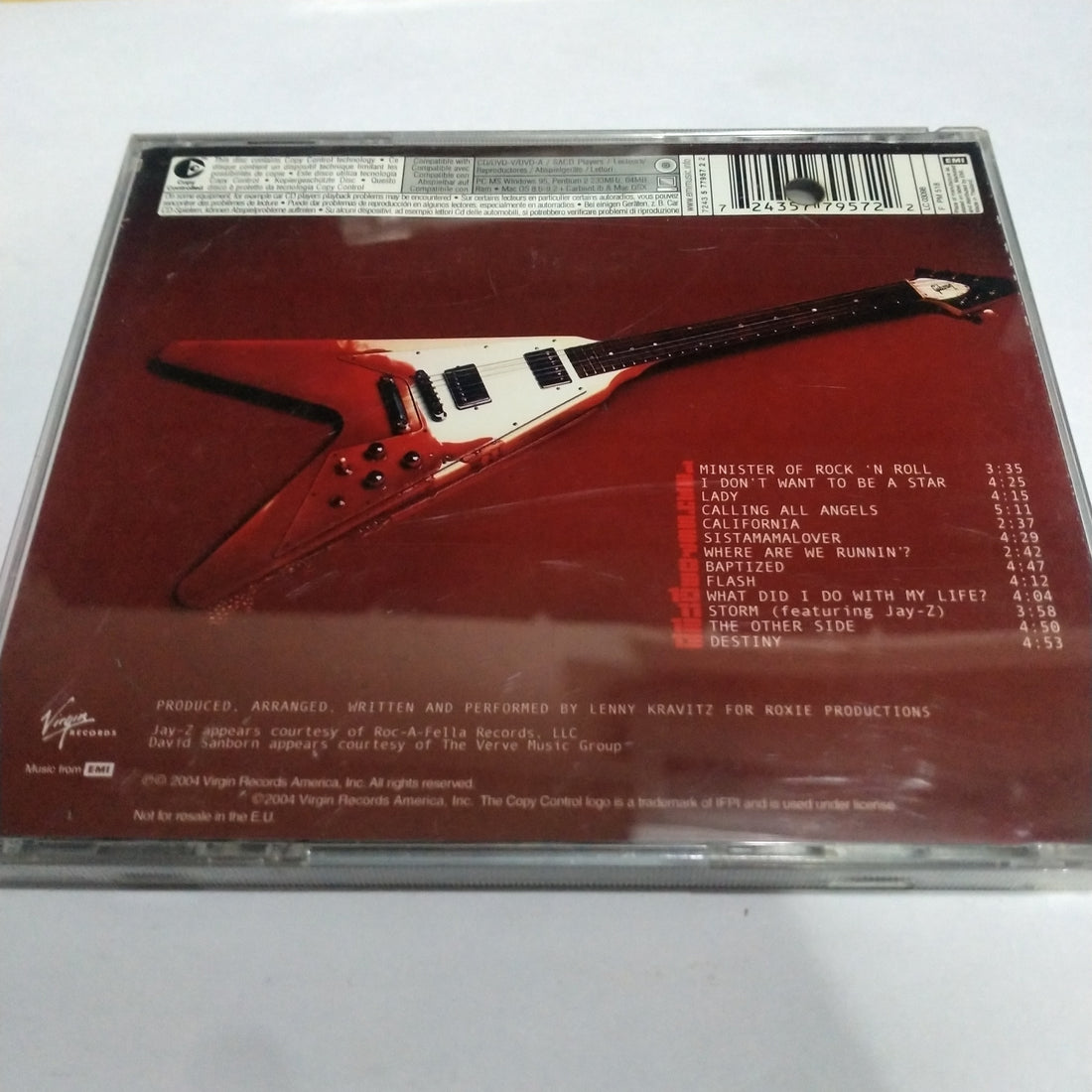 Lenny Kravitz - Baptism (CD) (VG+)