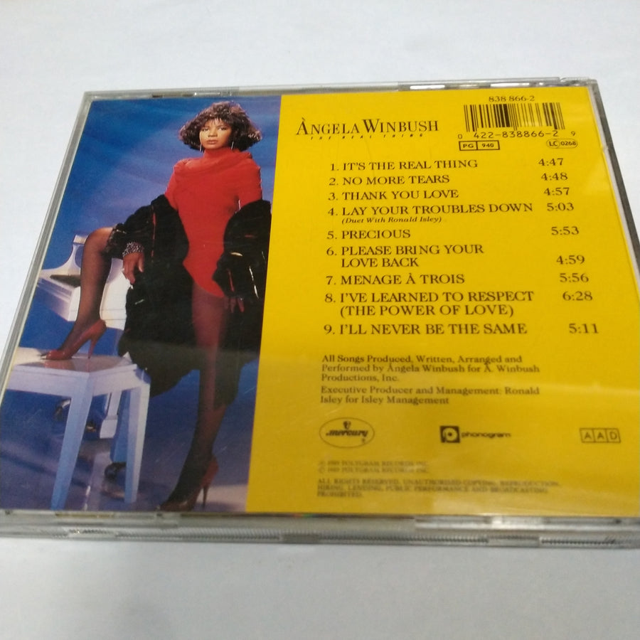 ซีดี Angela Winbush - The Real Thing (CD) (G+)