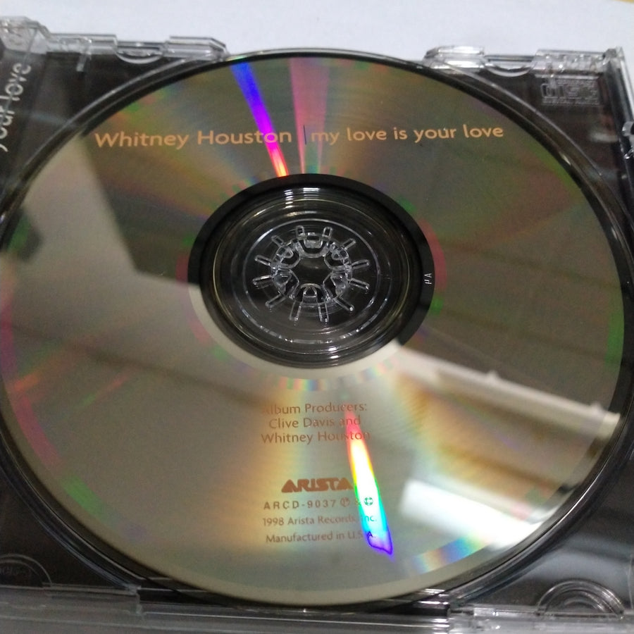 ซีดี Whitney Houston - My Love Is Your Love CD VG+