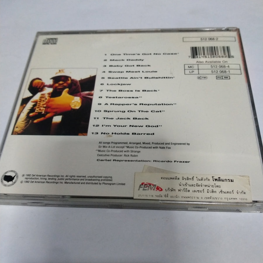 ซีดี Sir Mix-A-Lot - Mack Daddy (CD) (VG)