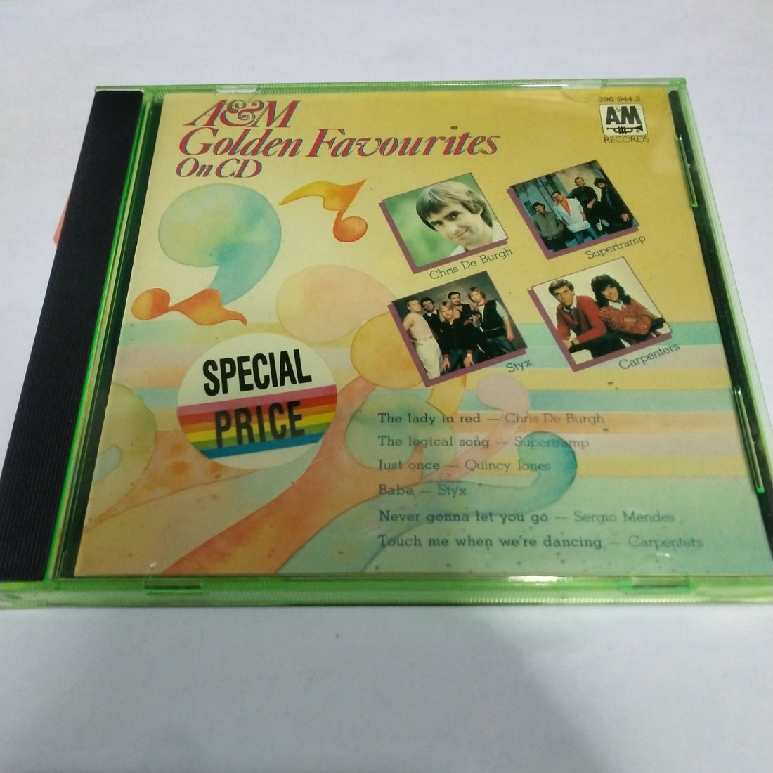 ซีดี Various - A&M Golden Favourites On CD (CD) (G)