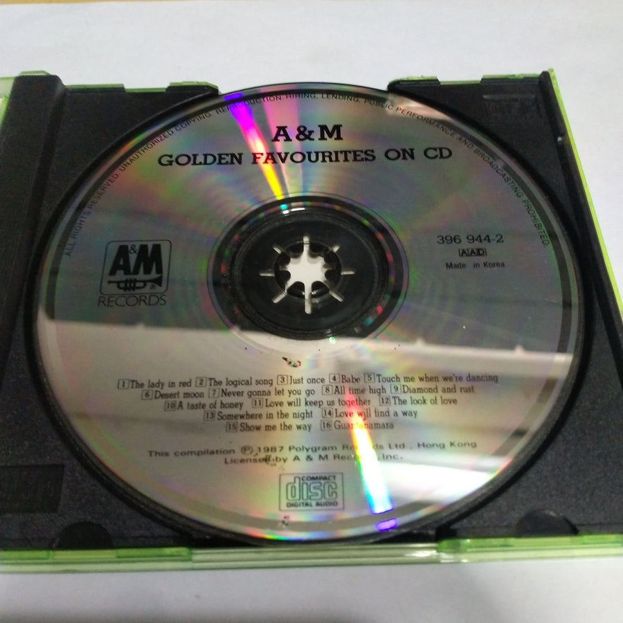 ซีดี Various - A&M Golden Favourites On CD (CD) (G)