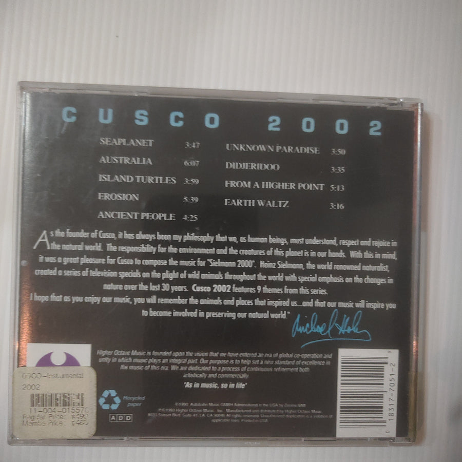 ซีดี Cusco - 2002 CD G